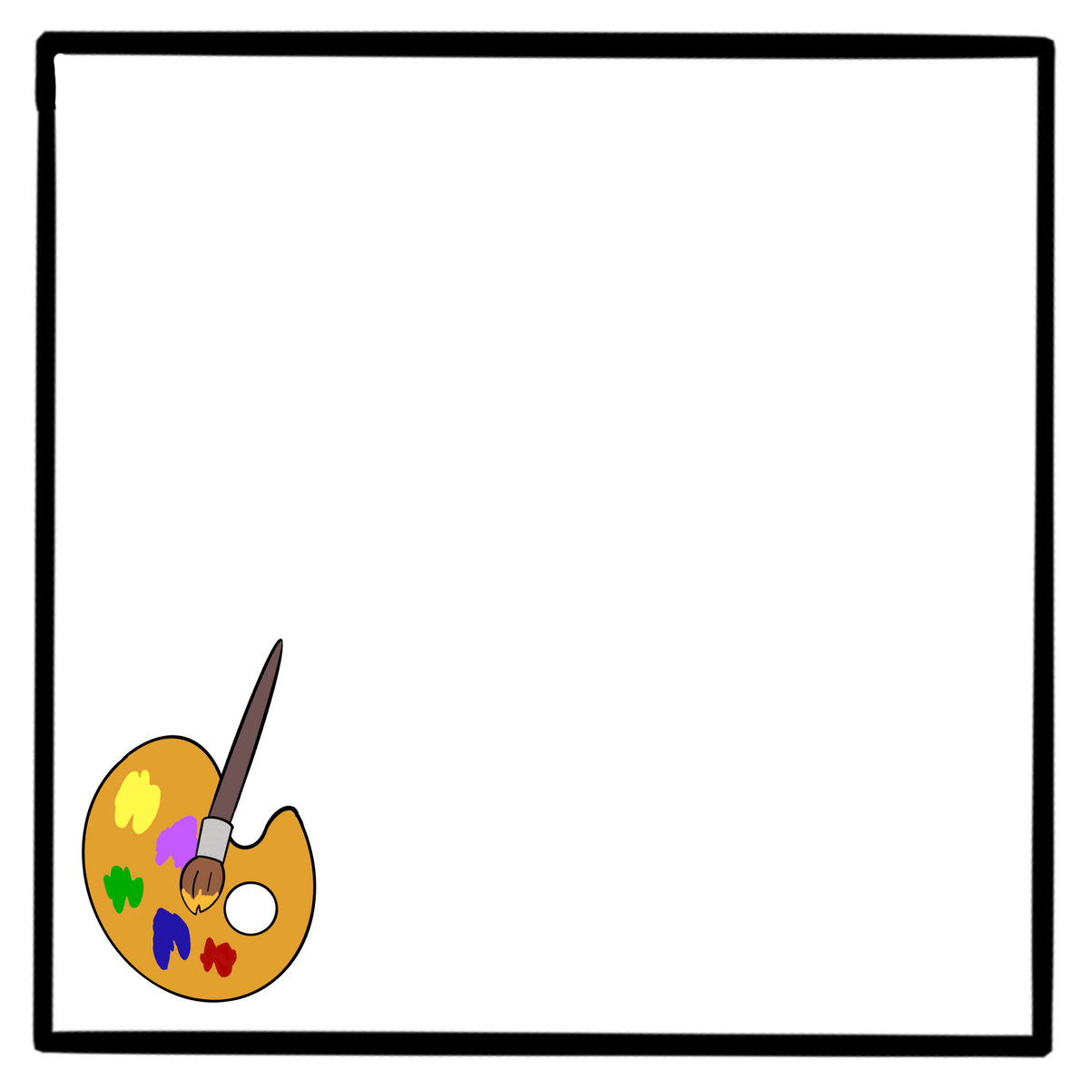 Art Palette Notepad