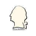 George Washington Silhouette Notepad