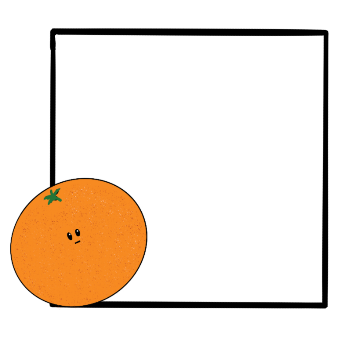 Cute Orange Notepad